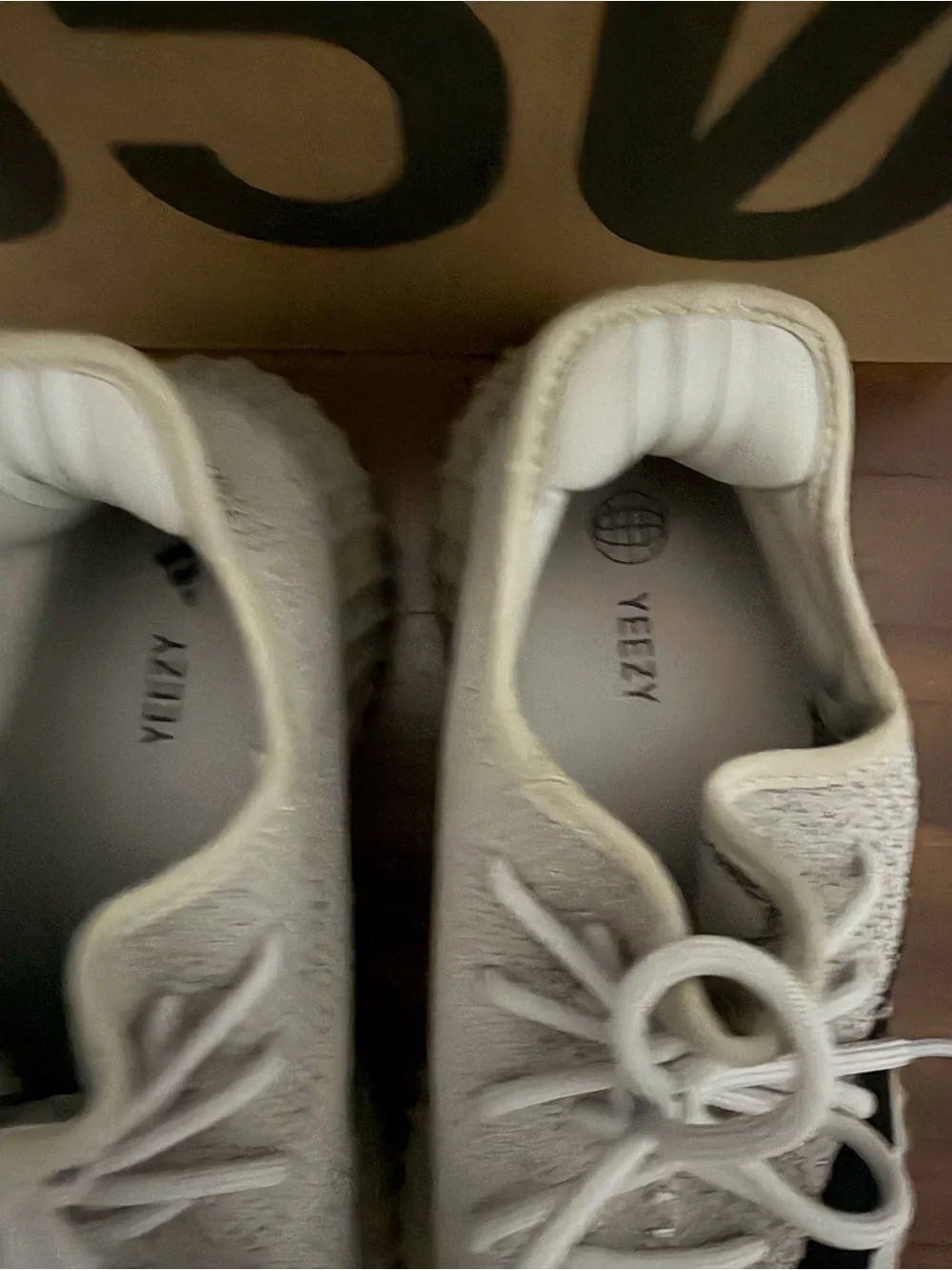Yeezy Boost 350 V2 slate with Black Stripe